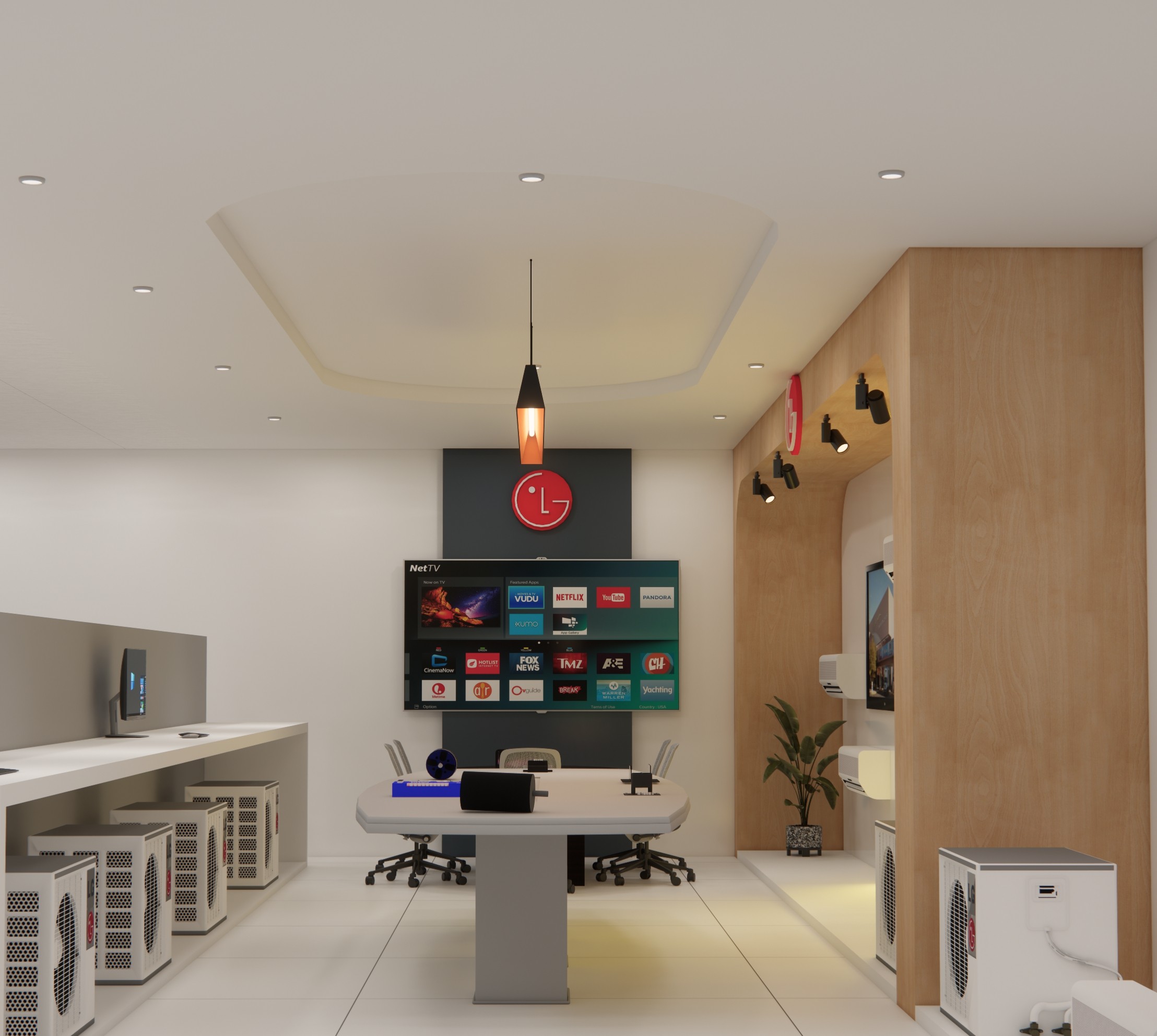 LG Electronics office and restroom remodeling in Riyadh, Saudi Arabia 2025