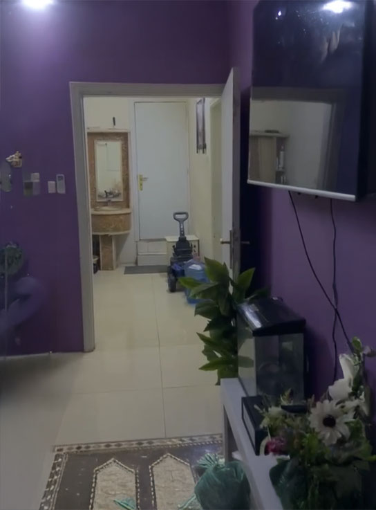 Office remodeling Riyadh - BEMS office lounge area before remodeling by Hanjin E&T