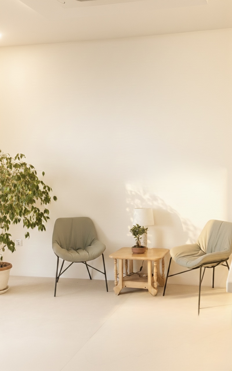 BEMS office reception desk renovation Riyadh