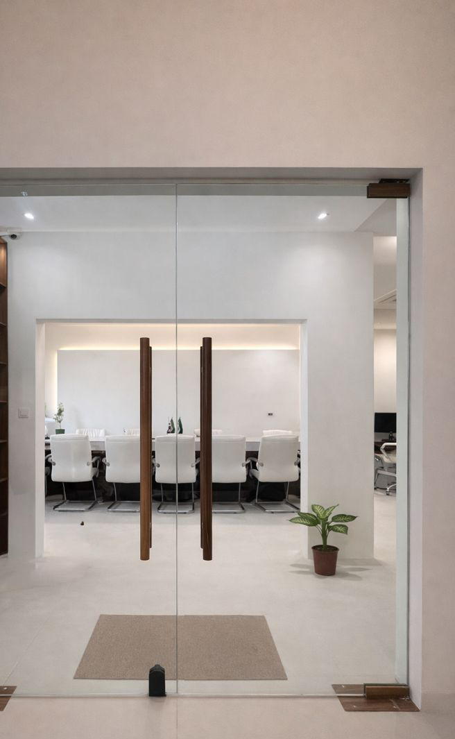 BEMS office reception desk renovation Riyadh