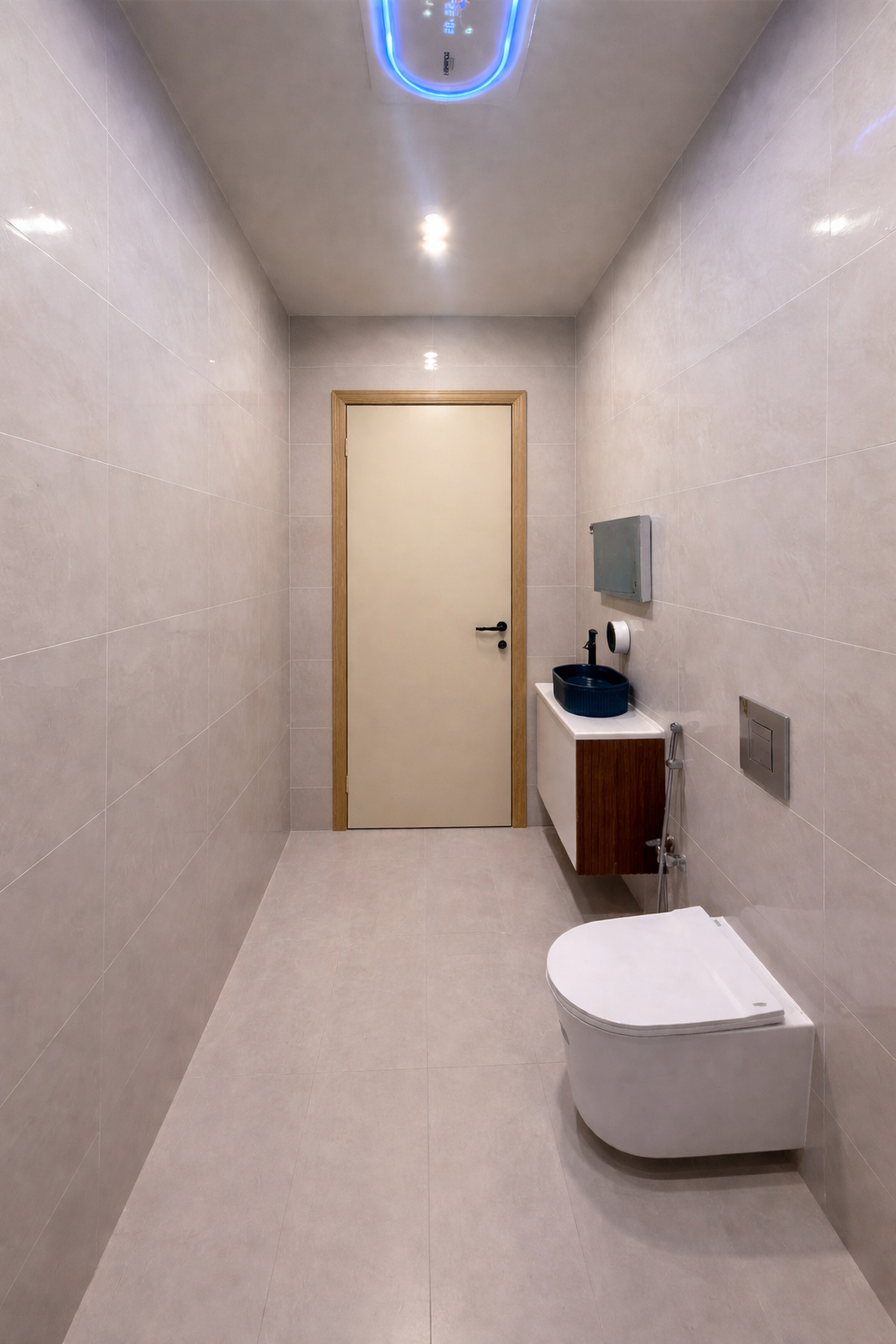 Office Remodeling Project Riyadh - modern lighting installation by Hanjin E&T