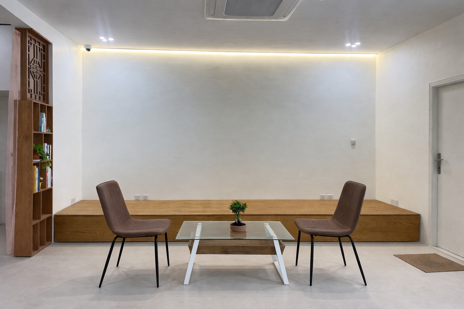 Office Remodeling Project Riyadh - conference room after remodeling by Hanjin E&T