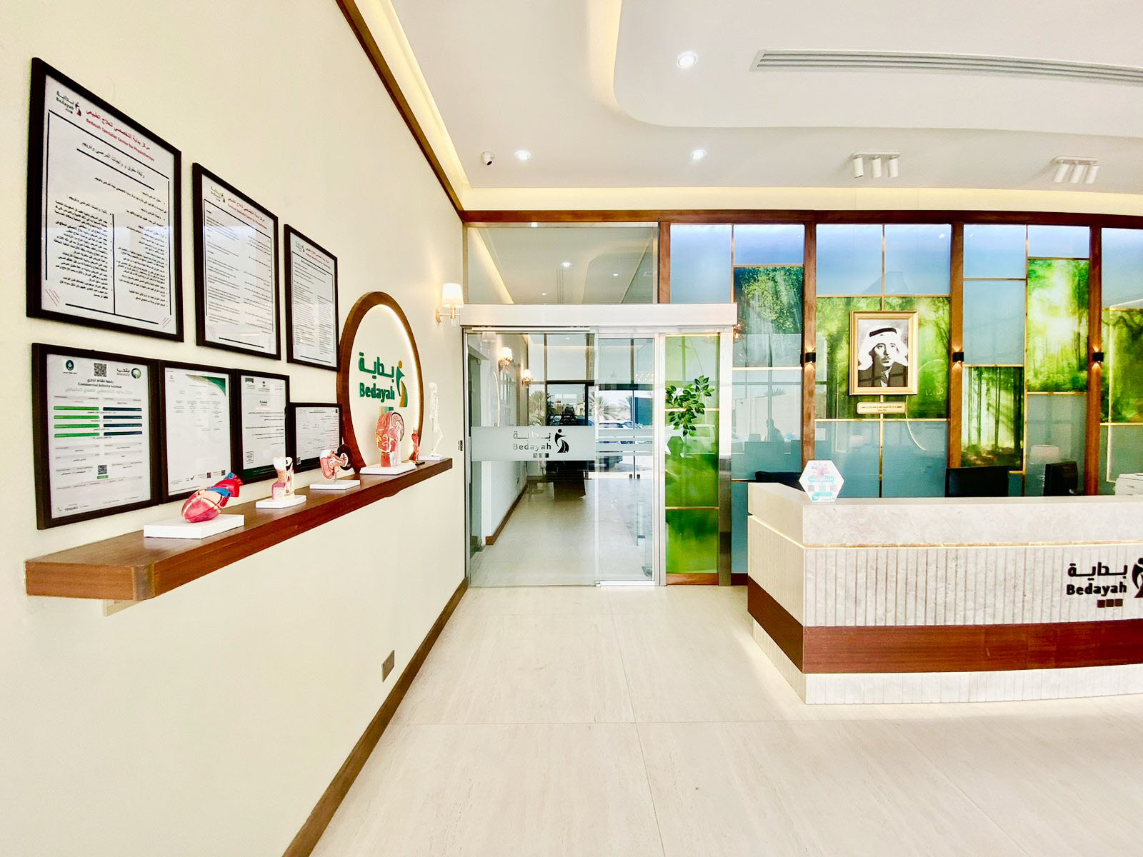 Office fit-out Riyadh - Bedayah office final result professional renovation