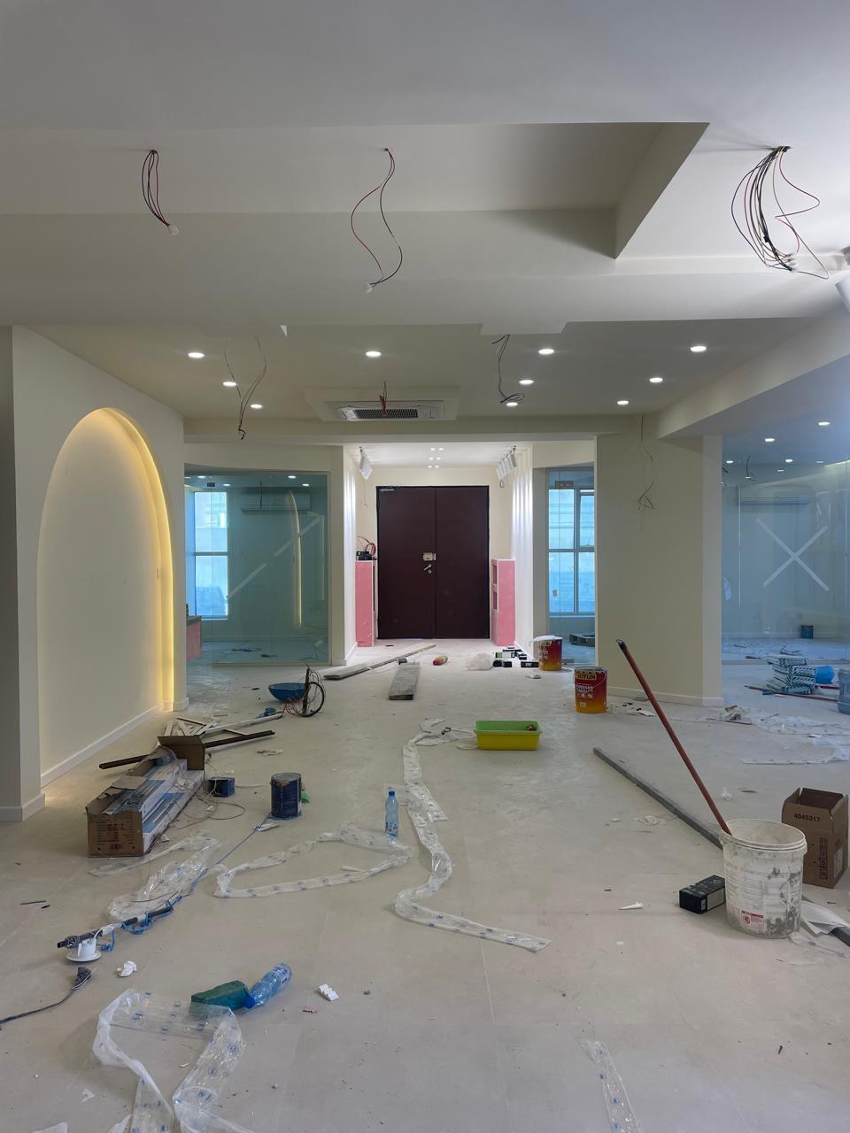 Office fit-out Riyadh - interior finishing work