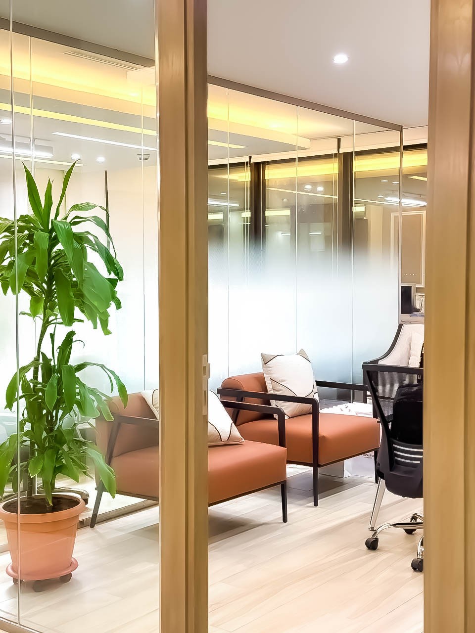 Office fit-out Riyadh final result - Hanwha project