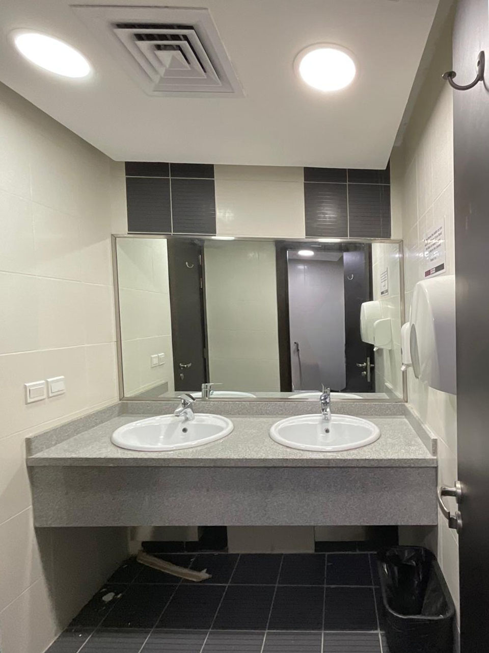 LIG NEX1 reception before office fit-out Riyadh by Hanjin E&T