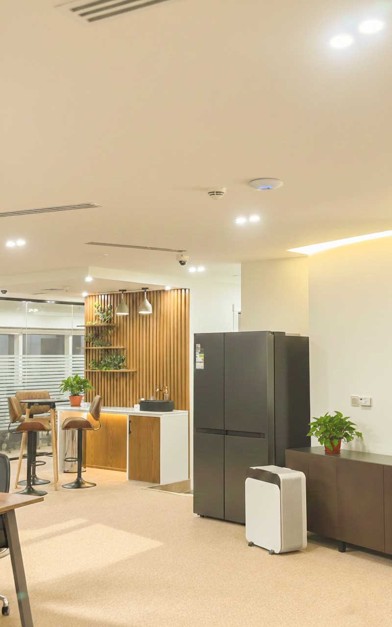 LIG NEX1 completed office remodeling