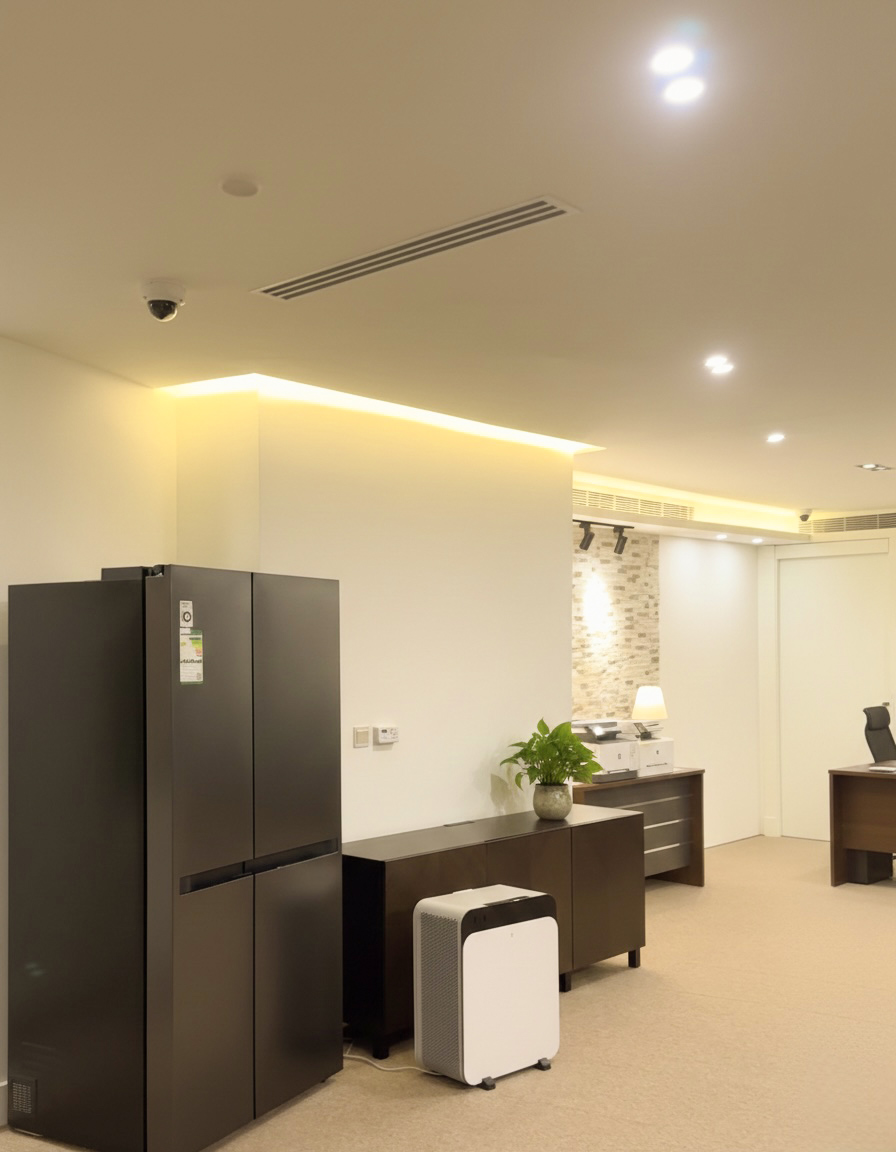 LIG NEX1 completed office remodeling